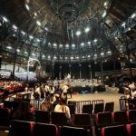 scene inside concert venue