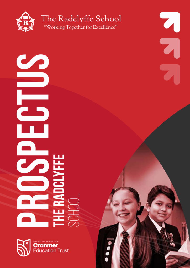 The Radclyffe School Prospectus Front Cover